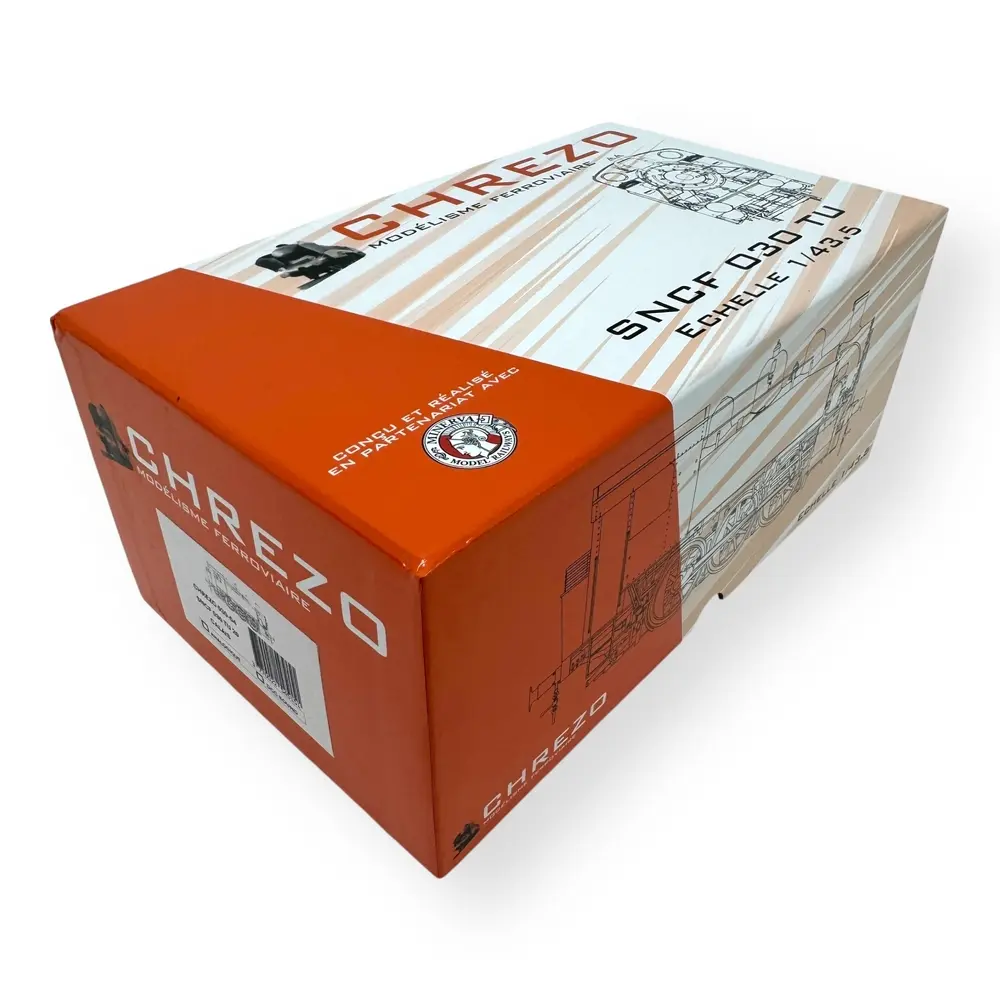 Locomotive à vapeur 030 TU 20 Nord - Chrezo 030-04 - 0 1/43 - SNCF - Analogique - EP. III  - 4