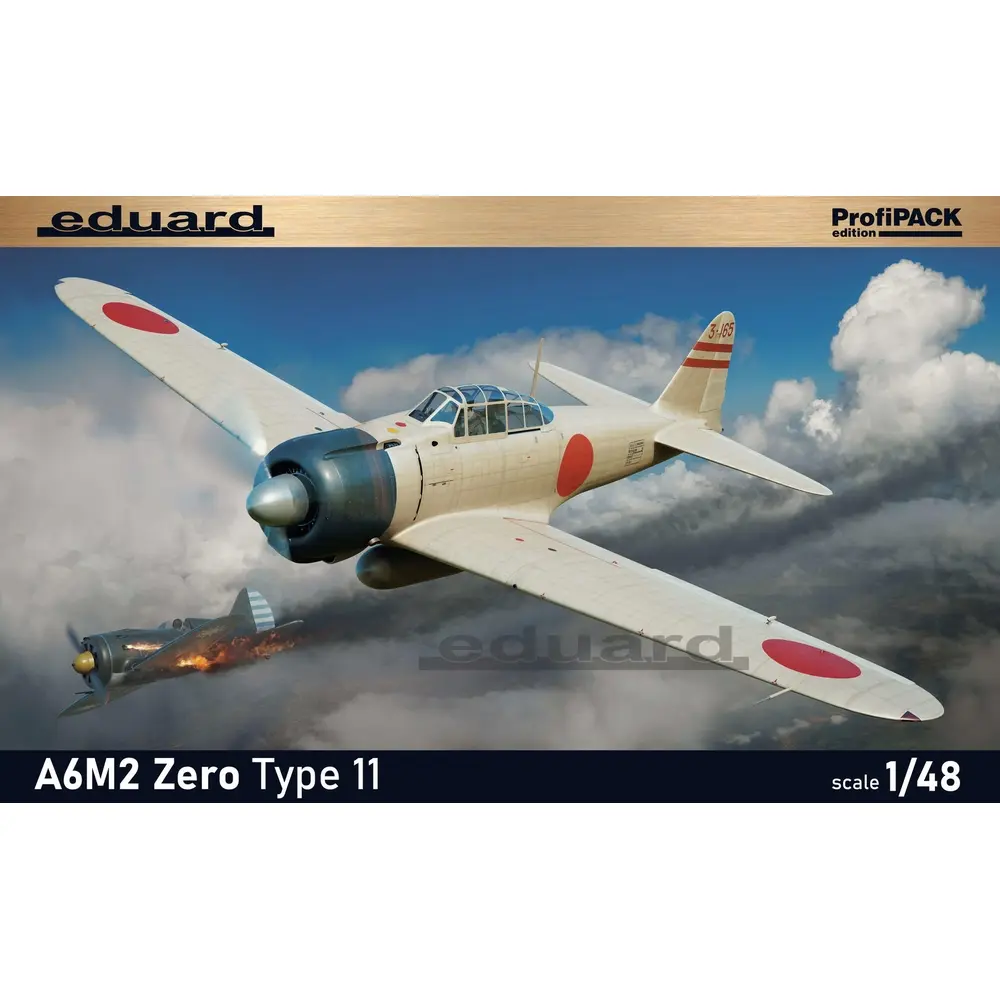 Avion Naval Japonais - A6M2 Zéro Type 11 - Eduard Plastic Kits 82211 - 1/48 - 2