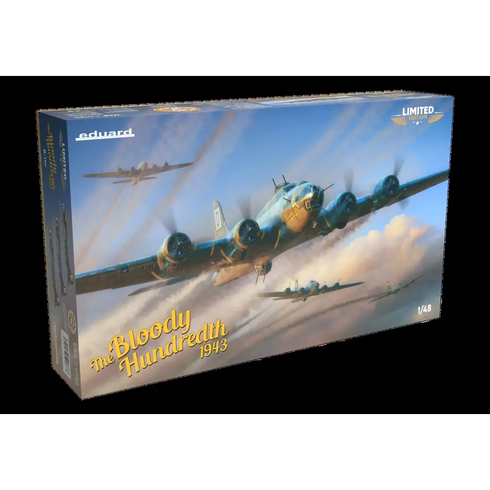 The bloody hundredth B-17F, 1943, édition limitée - Eduard Plastic Kits 11183 - 1/48 - 2