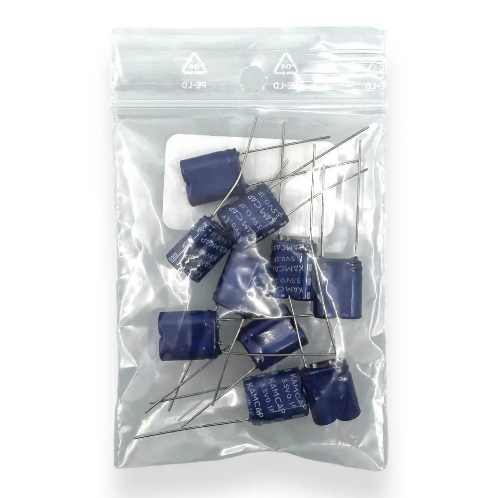 10 Condensateurs 5.5V 0,1 Farad - Distrimodel DMEV-O-001-10 - HO 1/87 - 3