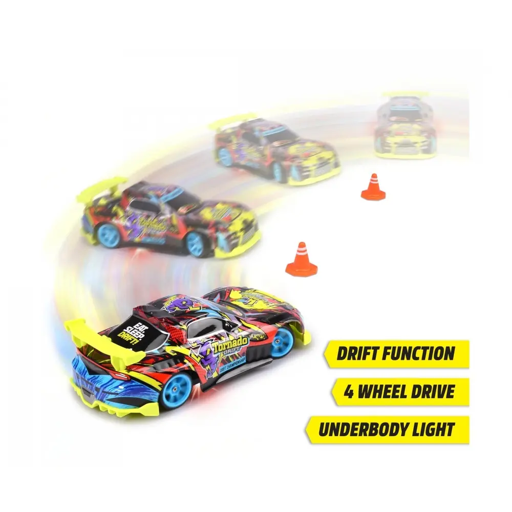 RC Tornado Drift RTR - Dickie Toys 201104007 - 1/24 - 4