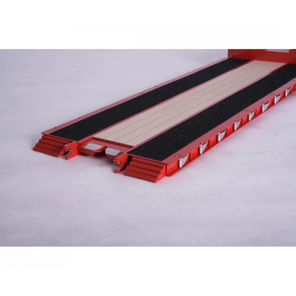 Remorque surbaissée à 3 essieux col de cygne/plateau surbaissé - Carson 500907700 - 1/14 - 3