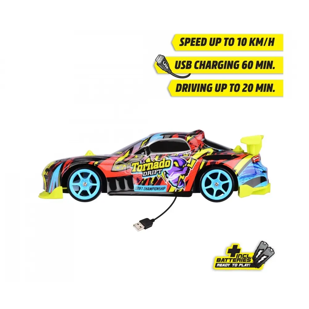 RC Tornado Drift RTR - Dickie Toys 201104007 - 1/24 - 3