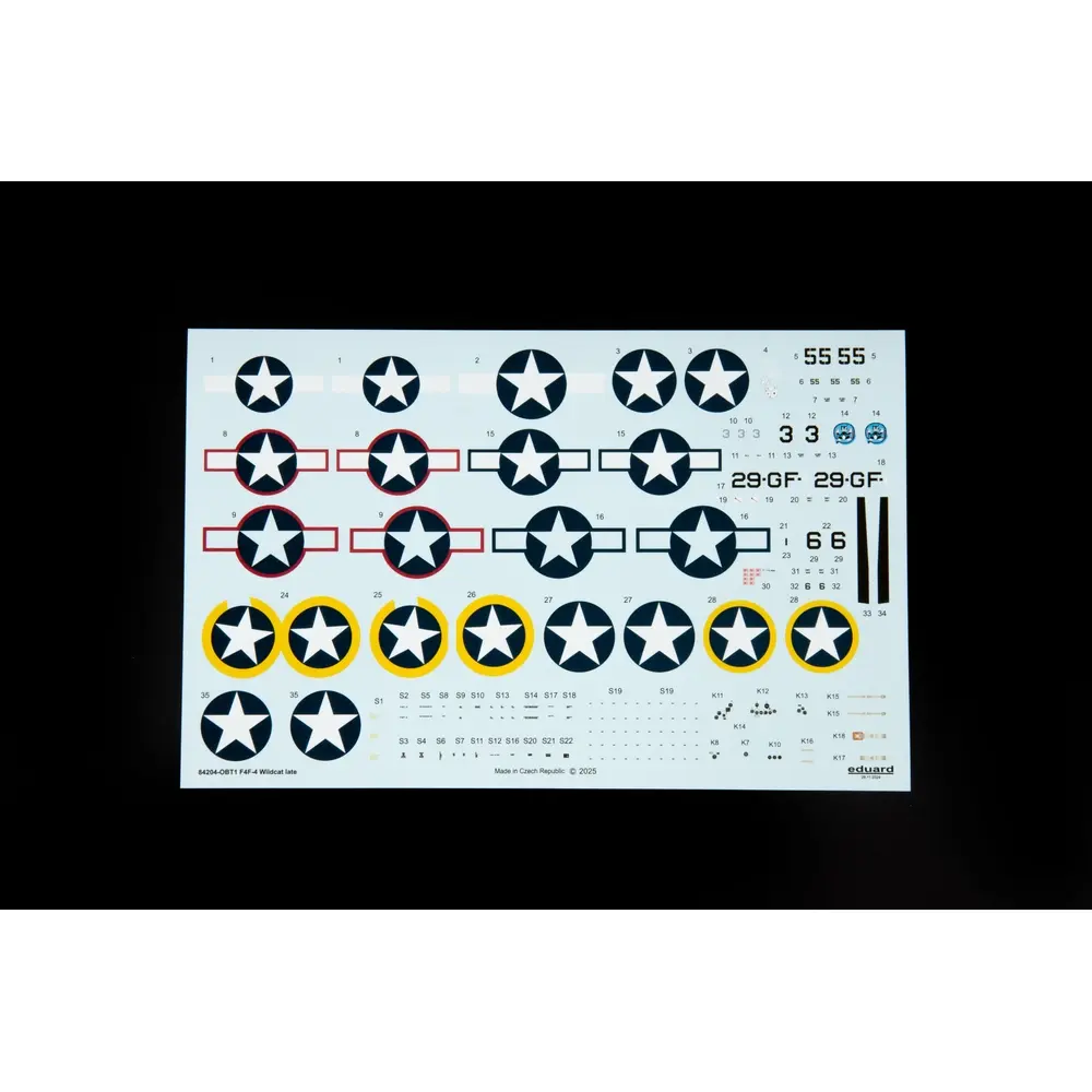 Avion F4F-4 Wildcat late - Eduard Plastic Kits 84204 - 1/48 - 9