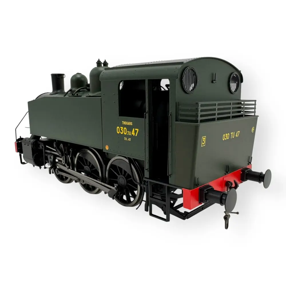Locomotive à vapeur 030 TU 47 Ouest - Chrezo 030-06 - 0 1/43 - SNCF - Analogique - EP. III - 2