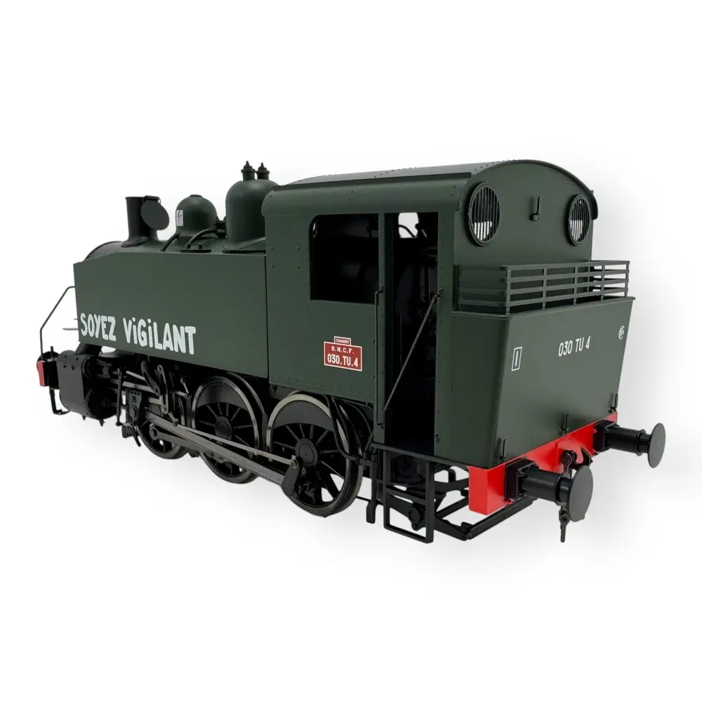 Locomotive à vapeur 030 TU 4 Est - Chrezo 030-05 - 0 1/43 - SNCF - Analogique - EP. III - 2