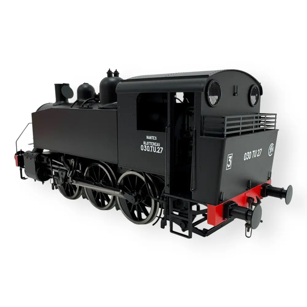 Locomotive à vapeur 030 TU 27 Ouest - Chrezo 030-03 - 0 1/43 - SNCF - Analogique - EP. III - 2