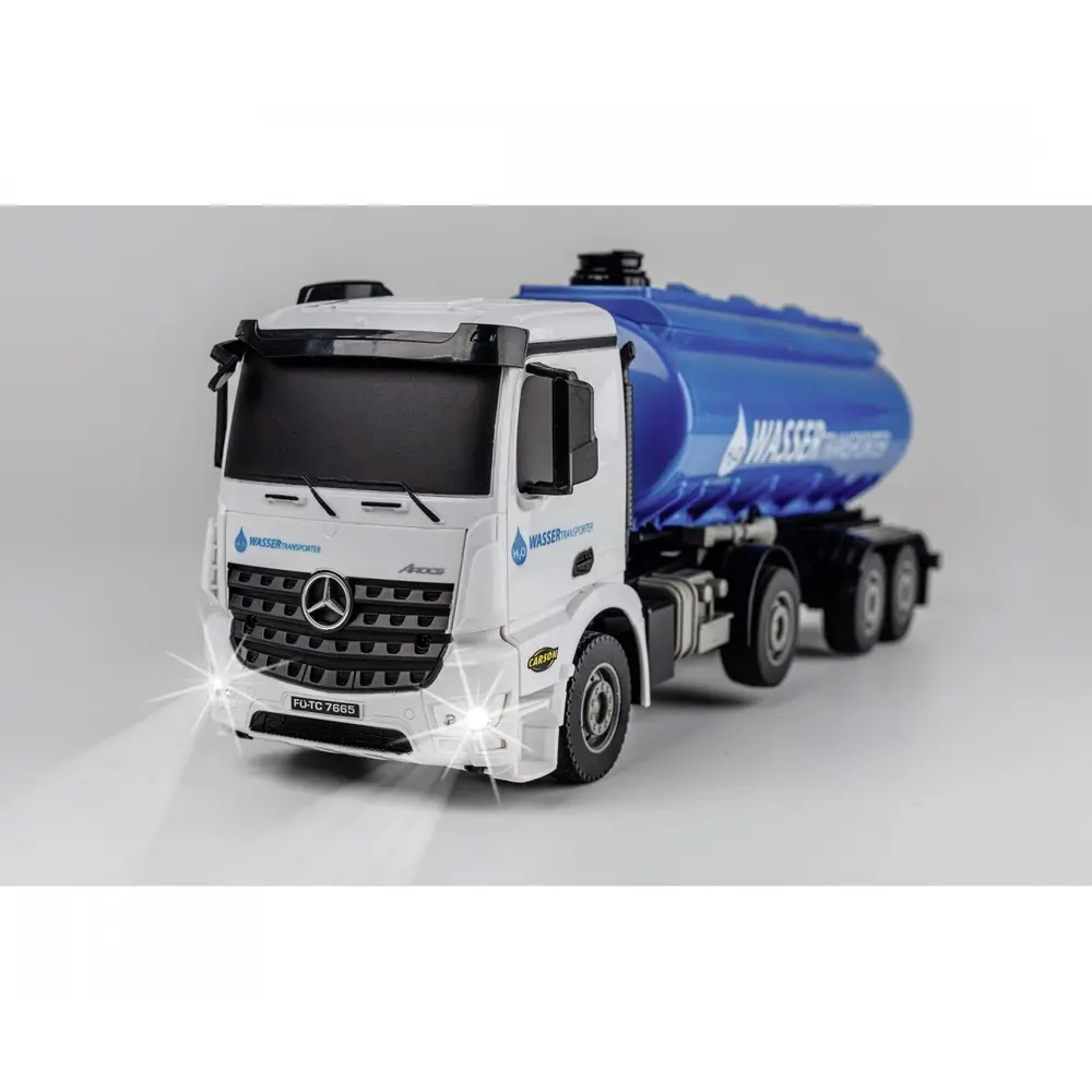 Camion Mercedes-Benz Arocs transporteur d'eau 100% RTR - Carson 500907665 - 1/26 - 6