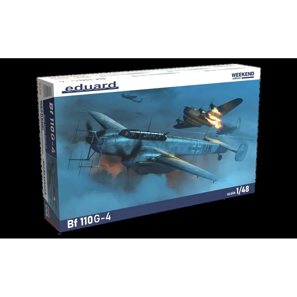 Avion Bf 110G-4 Messerschmitt - Eduard Plastic Kits 8405 - 1/48 - 2