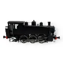 Locomotive à vapeur 030 TU noire sans marquage - Chrezo 030-07 - 0 1/43 - SNCF - Analogique - EP. III  - 3