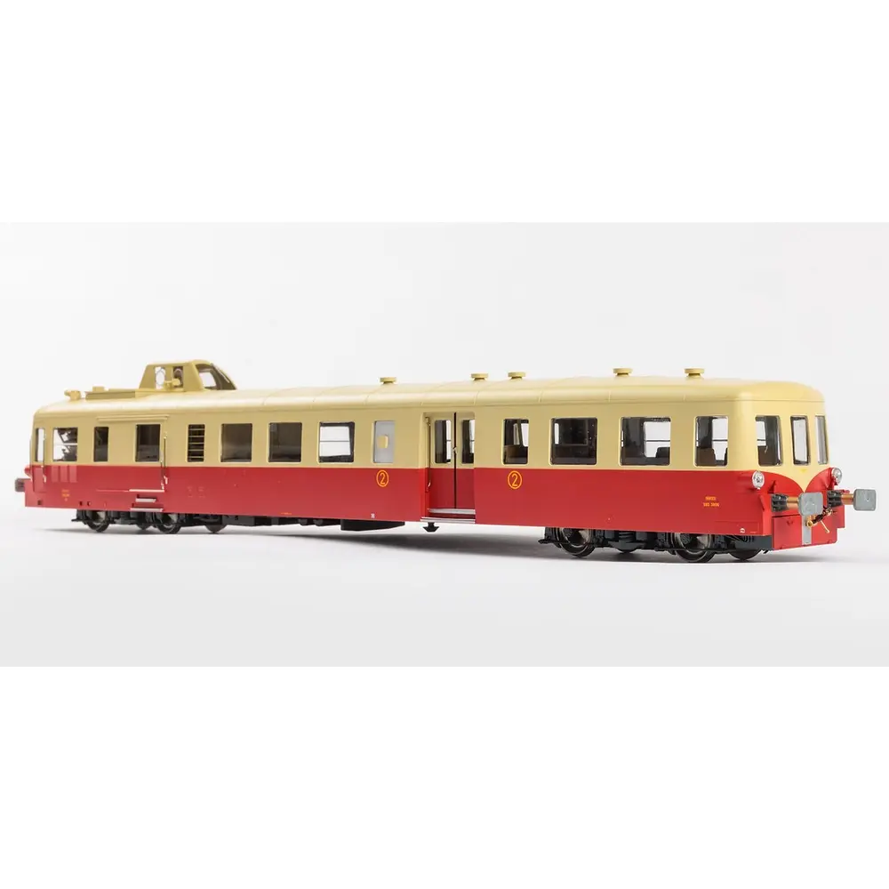 Autorail Picasso Modernisée XBD 3806 - CHREZO 3800-03 - O 1/43 - SNCF - Dépôt Nantes - Analogique - 4