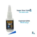 Super Glue Slow Dry Colle Cyanoacrylate - Colle21 - 21g - 4