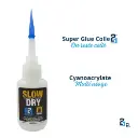 Super Glue Slow Dry Colle Cyanoacrylate - Colle21 - 21g - 5