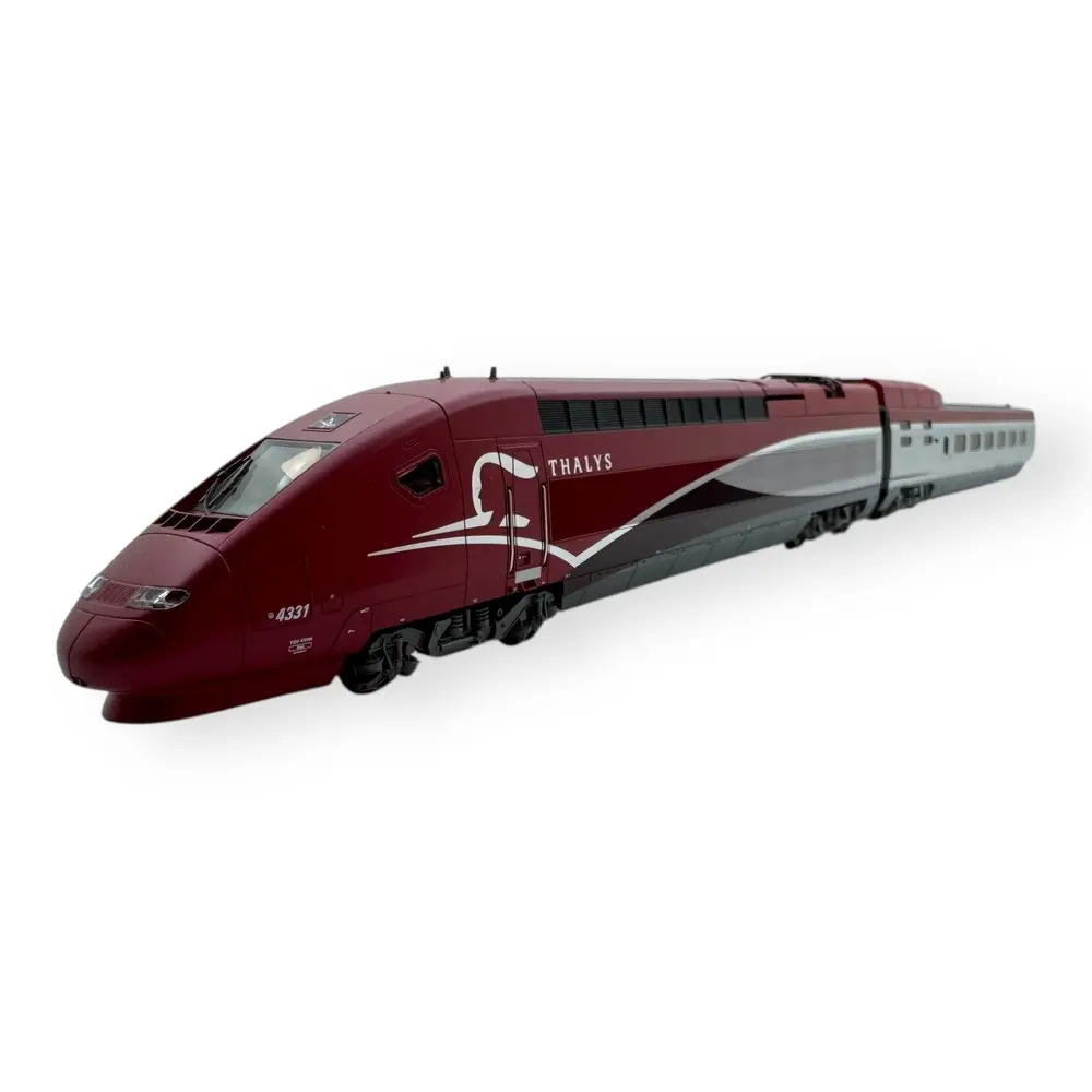 TGV complet Thalys PBKA + 23466 + 23467 + 23468 - Trix 22371 - HO 1/87 - SNCF - Ep VI - Analogique - 2R - 5