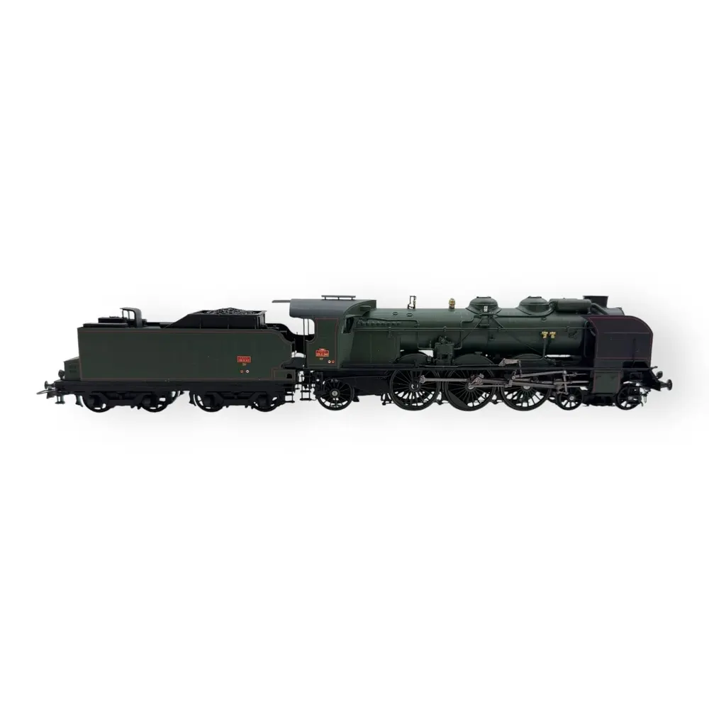 Locomotive à vapeur 231.G.246, tender 30.A.57, Région 4, Tours, vert - Modelbex HO-MX.001/2 - HO 1/87 - SNCF - Ep III - Digital - 2R - 3