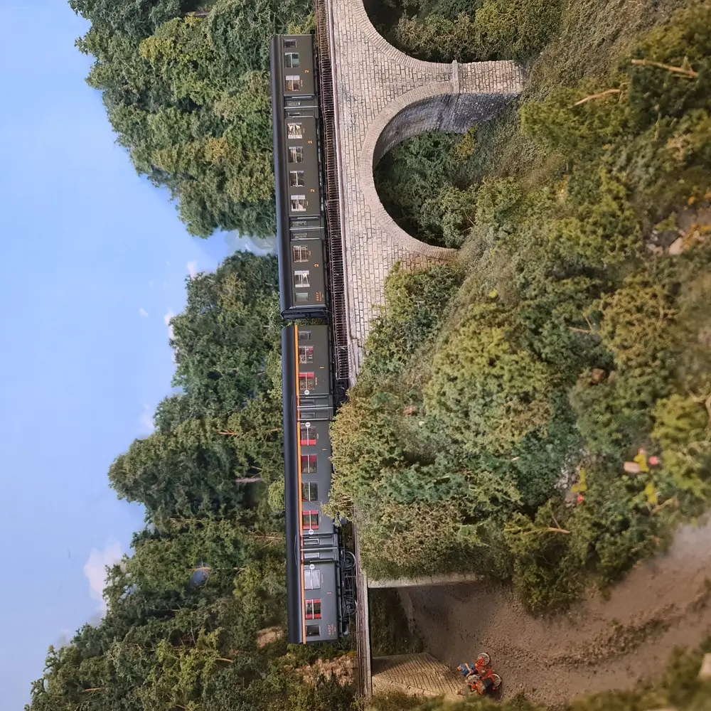 Set 2 voitures voyageurs - EPM 41.33.04 - HO 1/87 - SNCF - 5