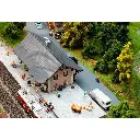 Gare d'Ardez miniature - FALLER 110144 - HO 1/87 - EP II - 400 x 148 x 115 mm - 4