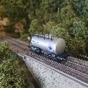 Wagon Citerne Uedinger "Desmarais" - Gris - 30m3 - MAKETIS / EXACT TRAIN 20622 - SNCF - HO : 1/87 - EP. III  - 4