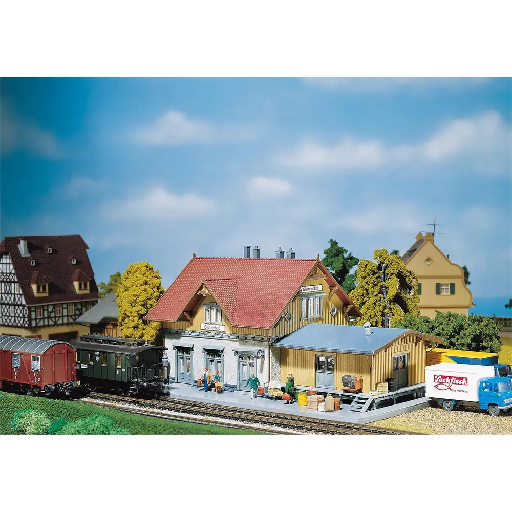 Petite Gare de Blumenfeld - FALLER 110097 - HO 1/87 - EP II - 250 x 140 x 120 mm - 3