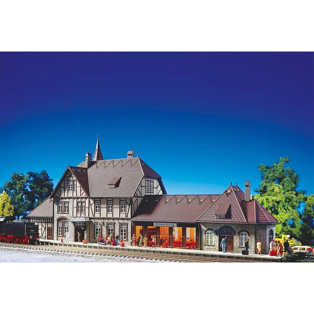 Gare de Schwarzburg - FALLER 110116 - HO 1/87 - EP I - 550 x 185 x 230 mm - 3