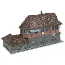 Poste d'aiguillage B-126 Darmstadt - Faller 109126 - HO 1/87 - Ep.II - 3