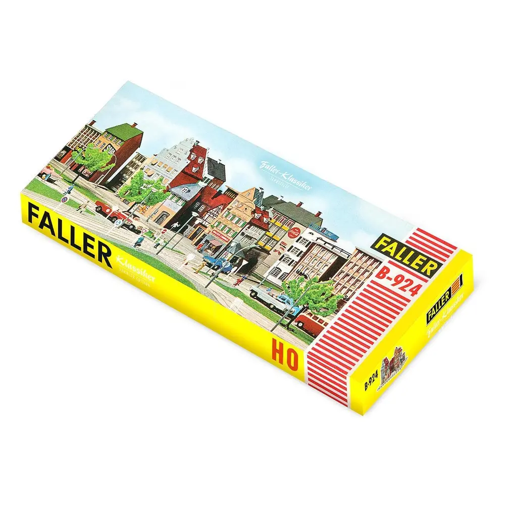 Ensemble de maisons B-924 Altstadtblock - Faller 109924 - HO 1/87 - Ep.II - 3