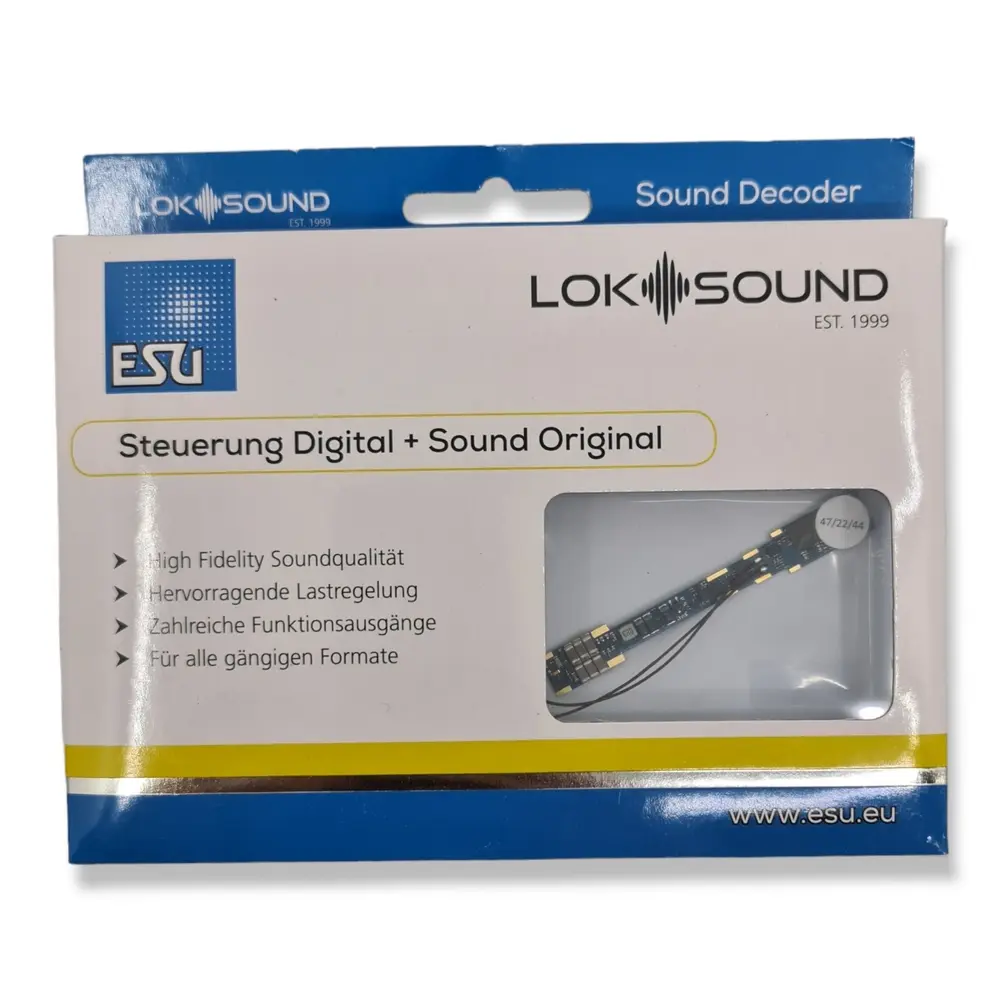 Décodeur sonore LokPilot V5 micro & haut-parleur Esu 58751 - N - DCC Atlas Legacy - 2