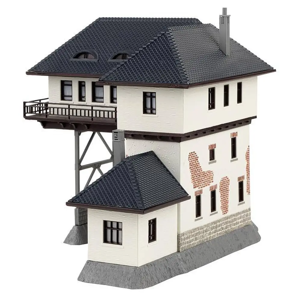 Poste d'aiguillage avec portique Faller 120108 - HO : 1/87 - EP II - 2