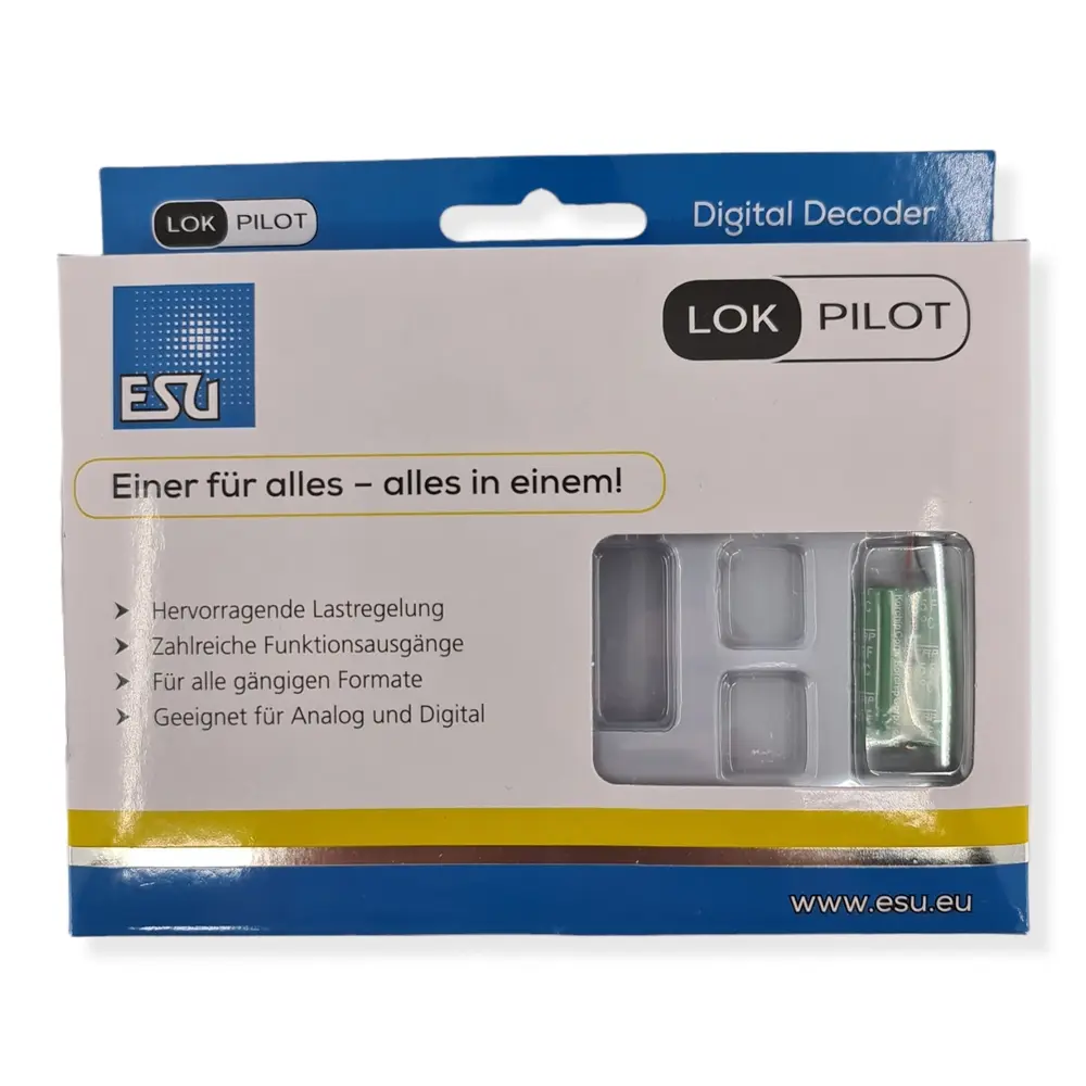 Carte d'extension Esu 51970 - HO 1/87 - 21MTC - pour LokPilot & LokSound - 5