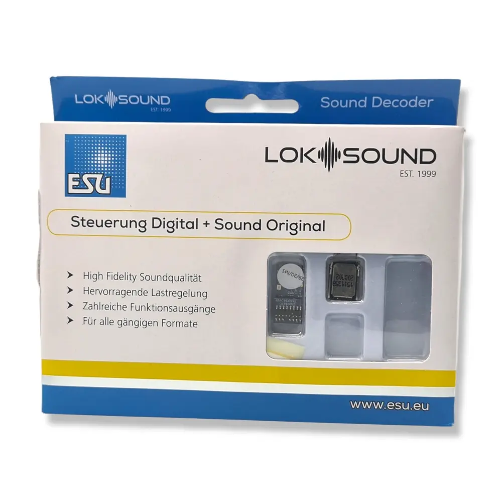 Décodeur sonore LokSound V5 micro Esu 58814 - N / TT / HO - PluX16 - 2