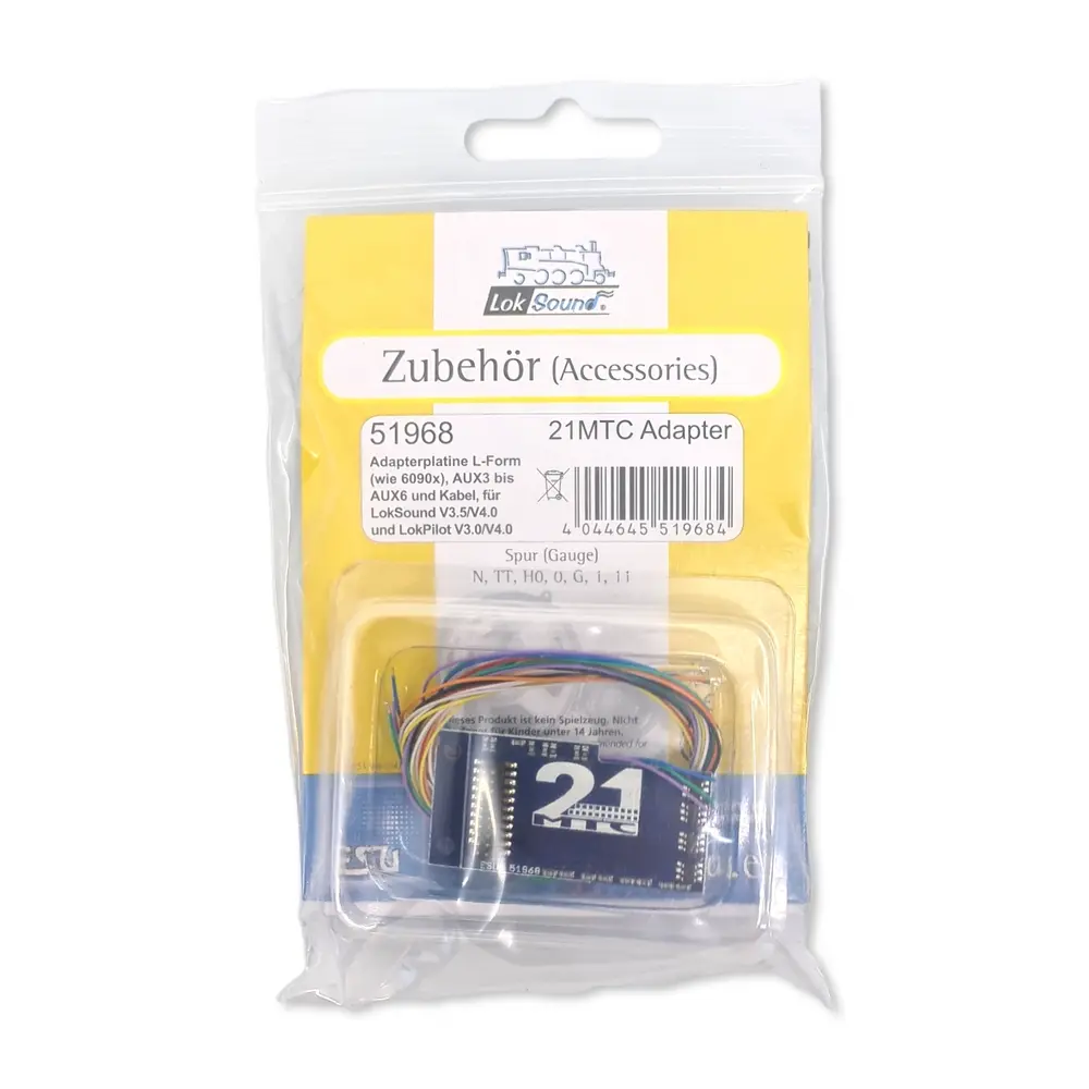 Adaptateur pour interface 21MTC "2" - Esu 51968 - Échelle universelle - Digital - 4