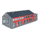 Remise à locomotives électriques, 2 niveaux - Faller 120079 - HO 1/87 - Ep. IV  - 5