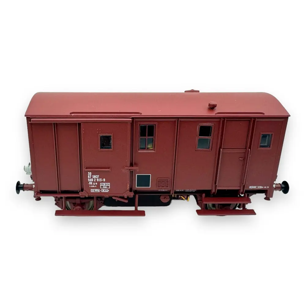 Fourgon M UK - Epm E 51.00.16 - HO 1/87 - SNCF - Ep IV - 2R - 3