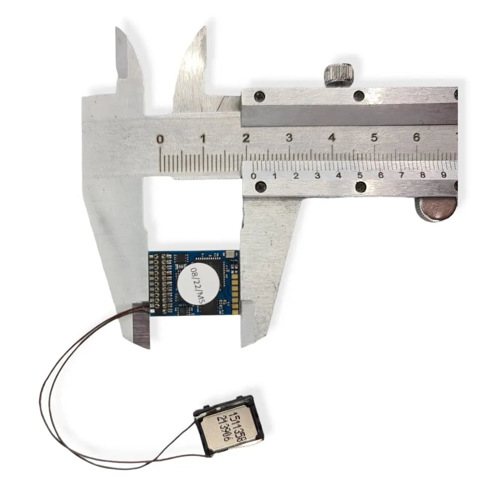 Décodeur sonore 21MTC V5 Esu 58210 - avec haut-parleur - NEM 660 - 11