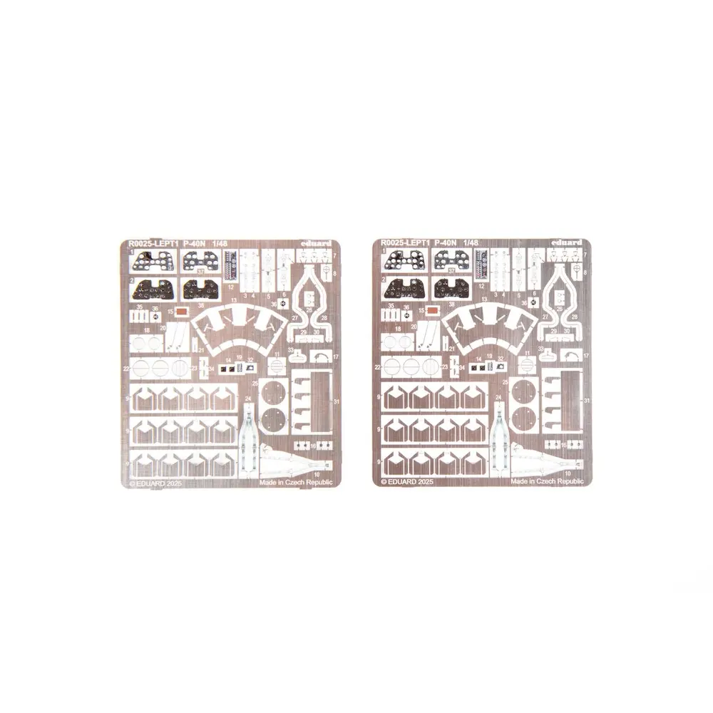 Avion P-40N Warhawk Royal Class Dual Combo - Eduard Plastic Kits 0025 - 1/48 - 39