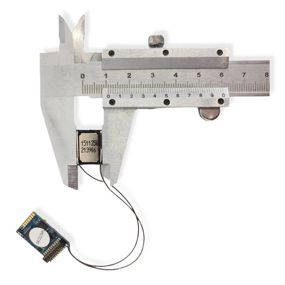 Décodeur sonore 21MTC V5 Esu 58210 - avec haut-parleur - NEM 660 - 12