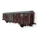 Wagon couvert patiné Gbs EUROP - Exact-Train 22035 - HO 1/87 - SNCF - Ep IV - 2R - 2