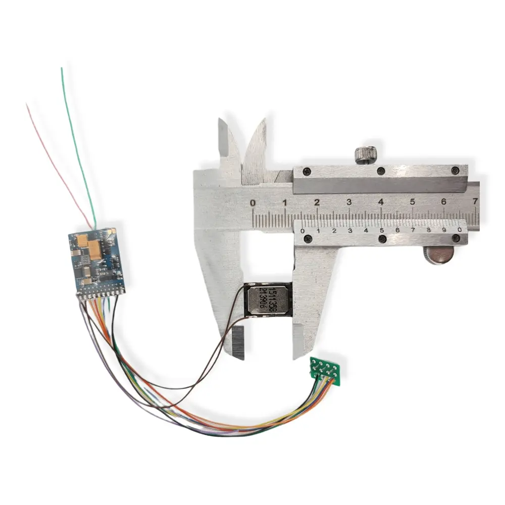 Décodeur sonore 8 broches V5 Esu 58210 - avec haut-parleur - NEM 652 - 12