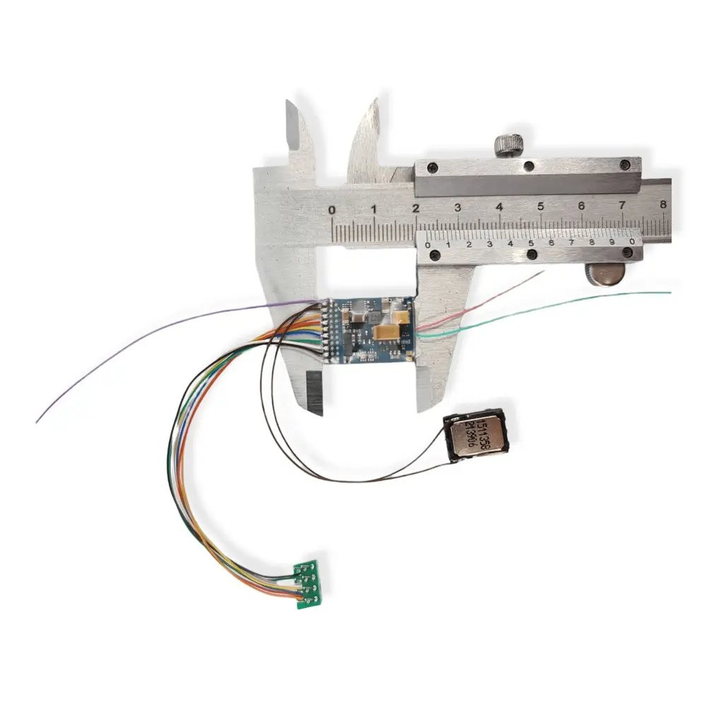 Décodeur sonore 8 broches V5 Esu 58210 - avec haut-parleur - NEM 652 - 10