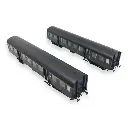 Set 2 voitures voyageurs - EPM 41.33.04 - HO 1/87 - SNCF - 2