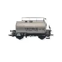 Wagon Citerne Uedinger - MILLET - Gris - 30m3 - MAKETIS / EXACT TRAIN 20621 - SNCF - HO : 1/87 - EP. III  - 2