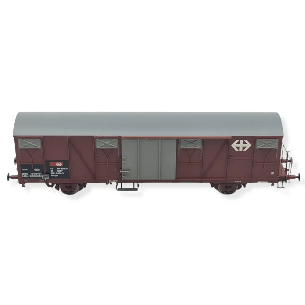 Wagon Couvert Gbs N°0187 150 0084-2 EXACT TRAIN 20426 - SNCF - HO 1/87 - EP V - 2