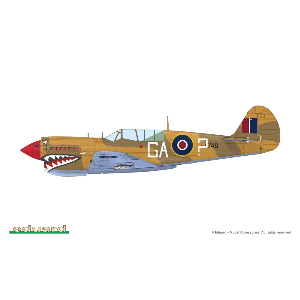 Avion P-40N Warhawk Royal Class Dual Combo - Eduard Plastic Kits 0025 - 1/48 - 30