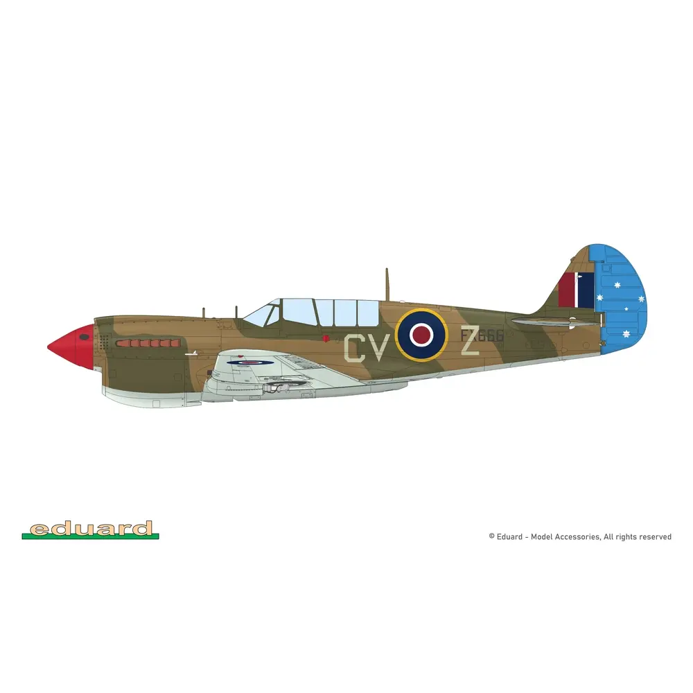 Avion P-40N Warhawk Royal Class Dual Combo - Eduard Plastic Kits 0025 - 1/48 - 28