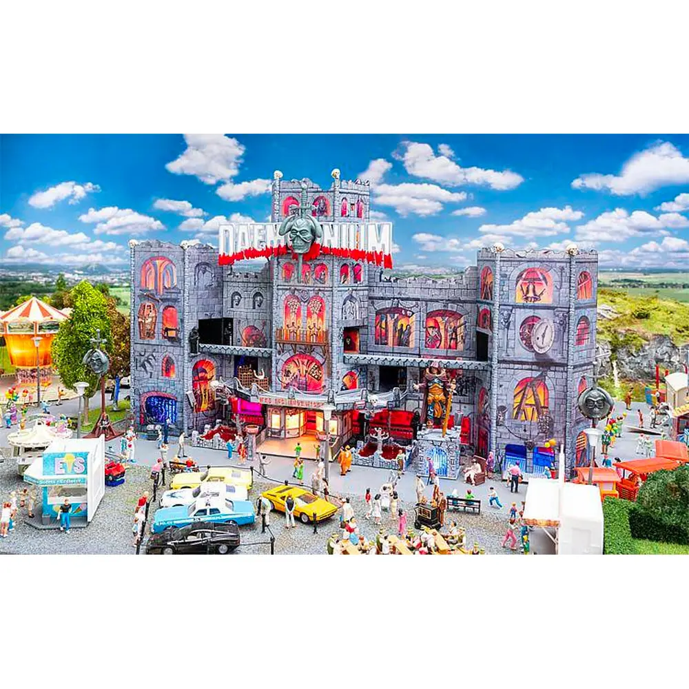 Attraction Train fantôme "Daemonium" Faller 140418 - HO 1/87 - EP V - 3