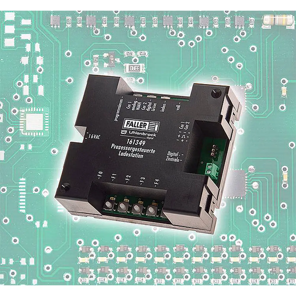 Station de charge contrôlée par processeur - Faller 161349 - HO 1/87 N 1/160 - 2