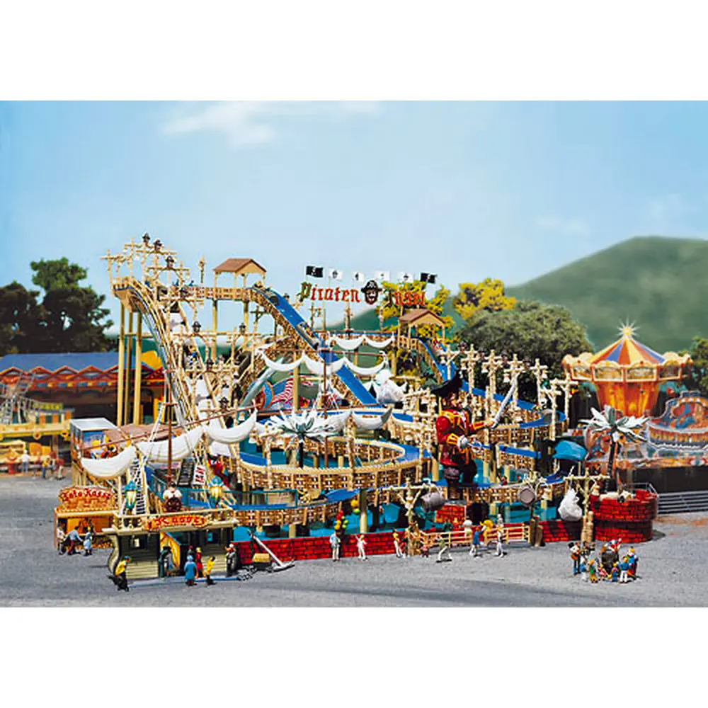 Parcours de torrent Ile aux Pirates HO 1/87 - 3