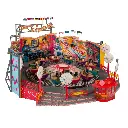 Kit de 7 attractions pour fête foraine - Faller 140460 - HO 1/87 - 3
