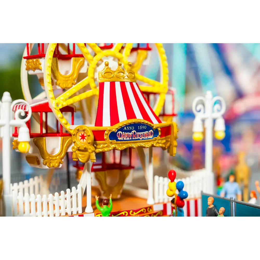 Grande roue à vapeur nostalgique avec moteur - Faller 140311 - HO 1/87 - EP III - 4