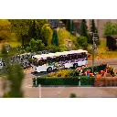 Kit de départ Car System MB 0405 + décorations Faller 161495 - HO : 1/87 - 2